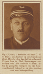 873100 Portret van C.G. le Blanc, die 25 jaar conducteur is op de tramlijn Utrecht-Zeist v.v.